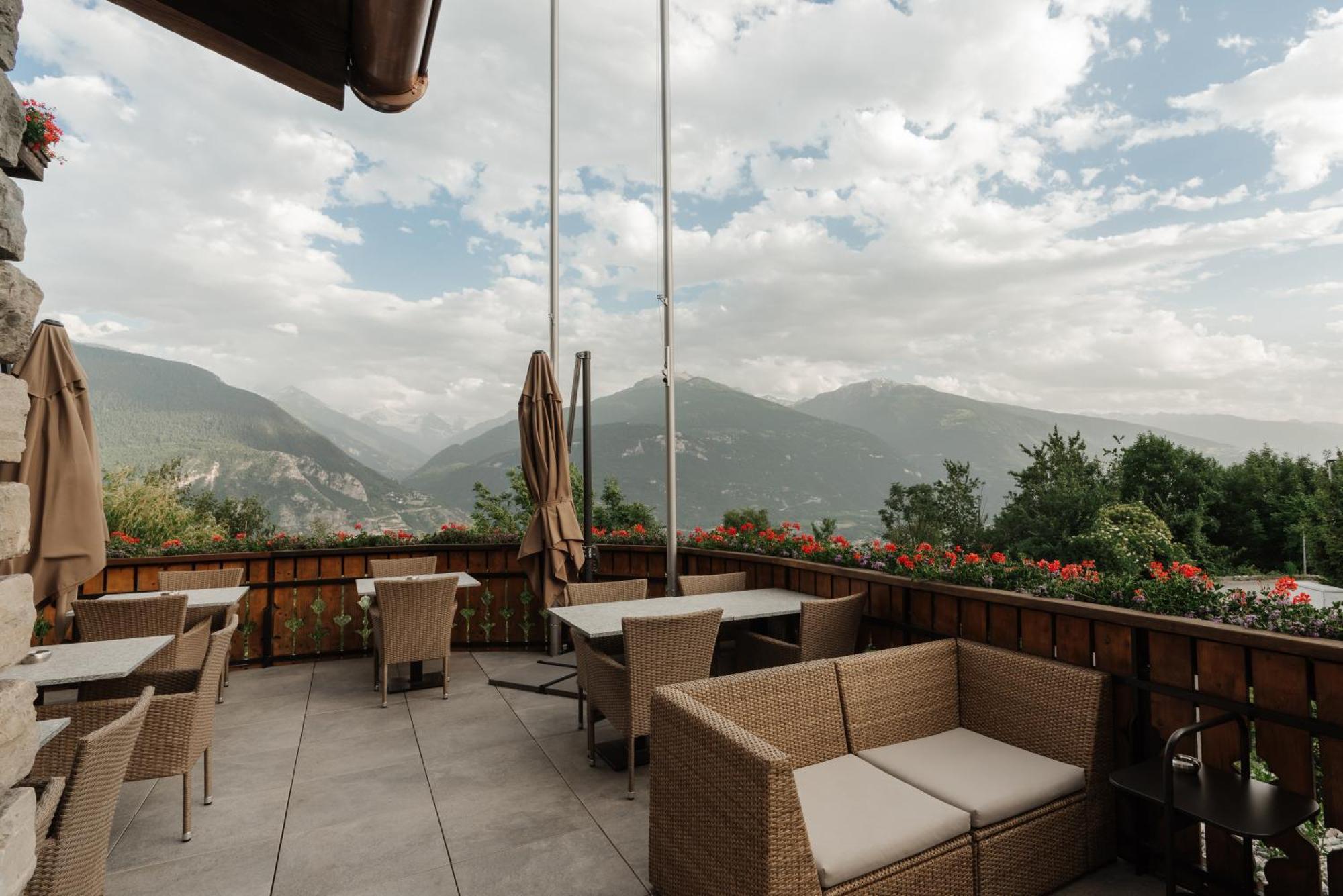 Boutique Hotel Panorama Crans-Montana Luaran gambar